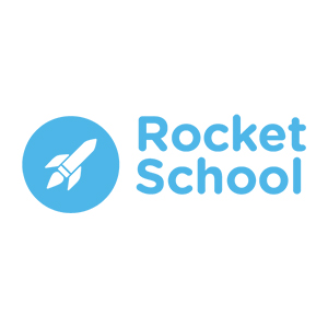 logo école marketing Rocket School